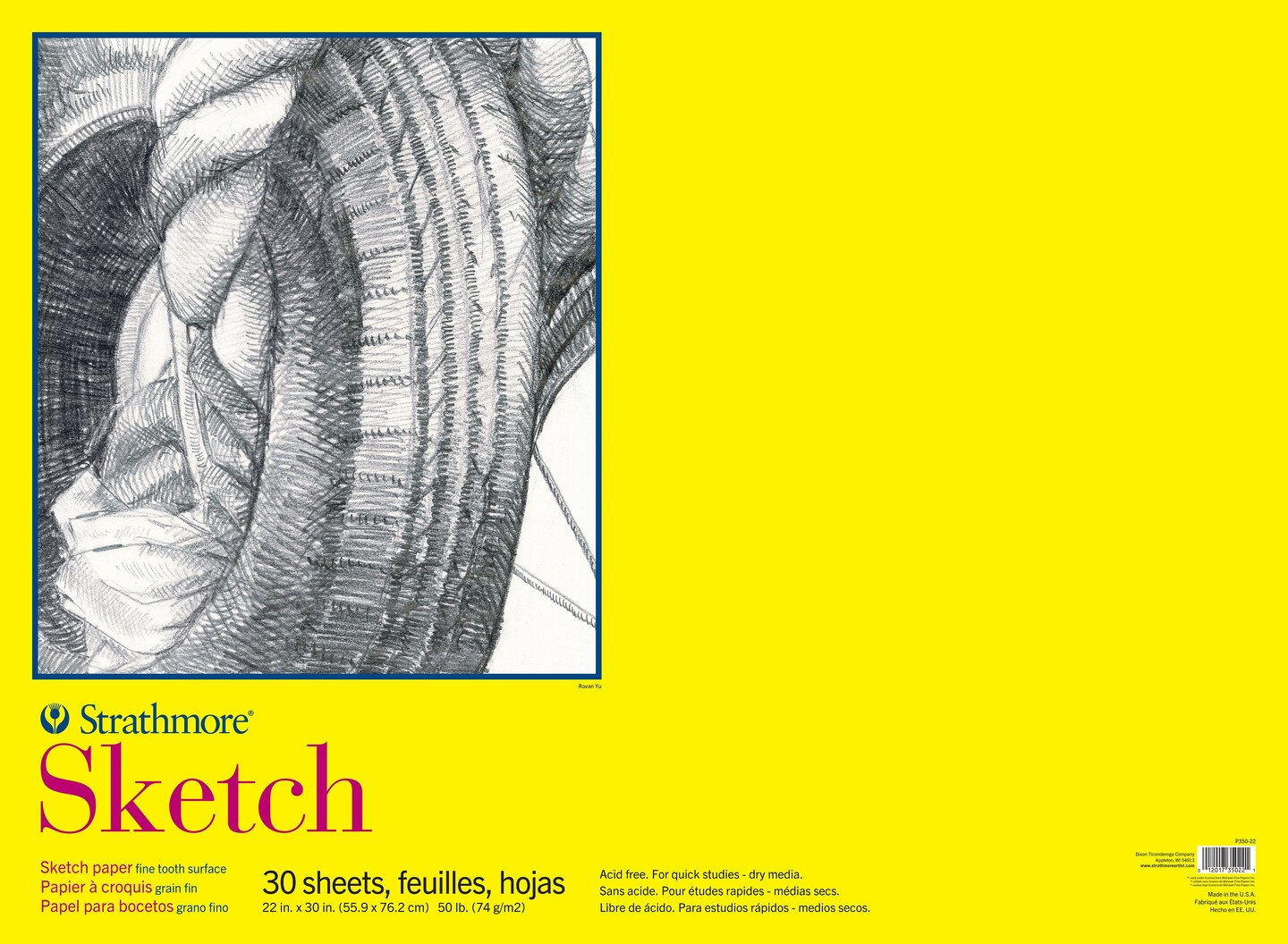 Strathmore 300 Series Sketch Pad 22&#x22;X30&#x22;-30 Sheets