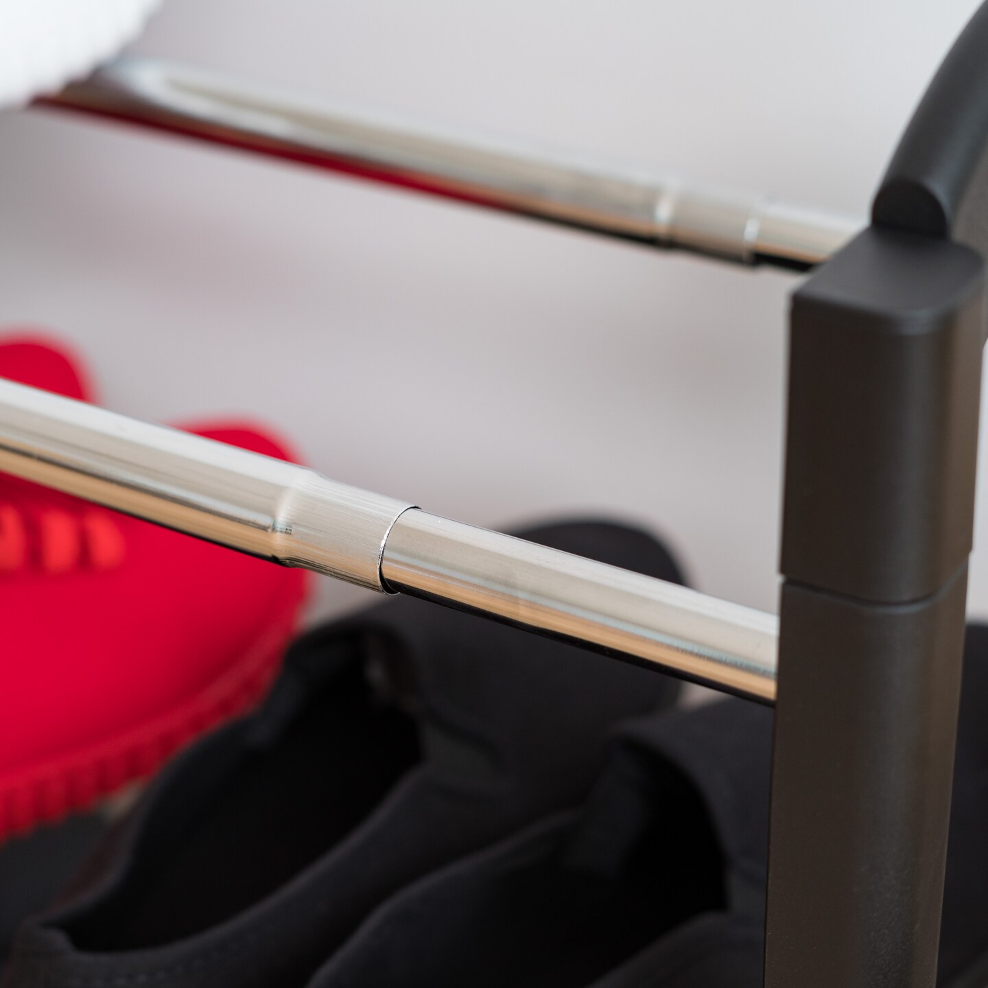 IRIS USA Stackable Freestanding Metal Shoe Racks for Entryway