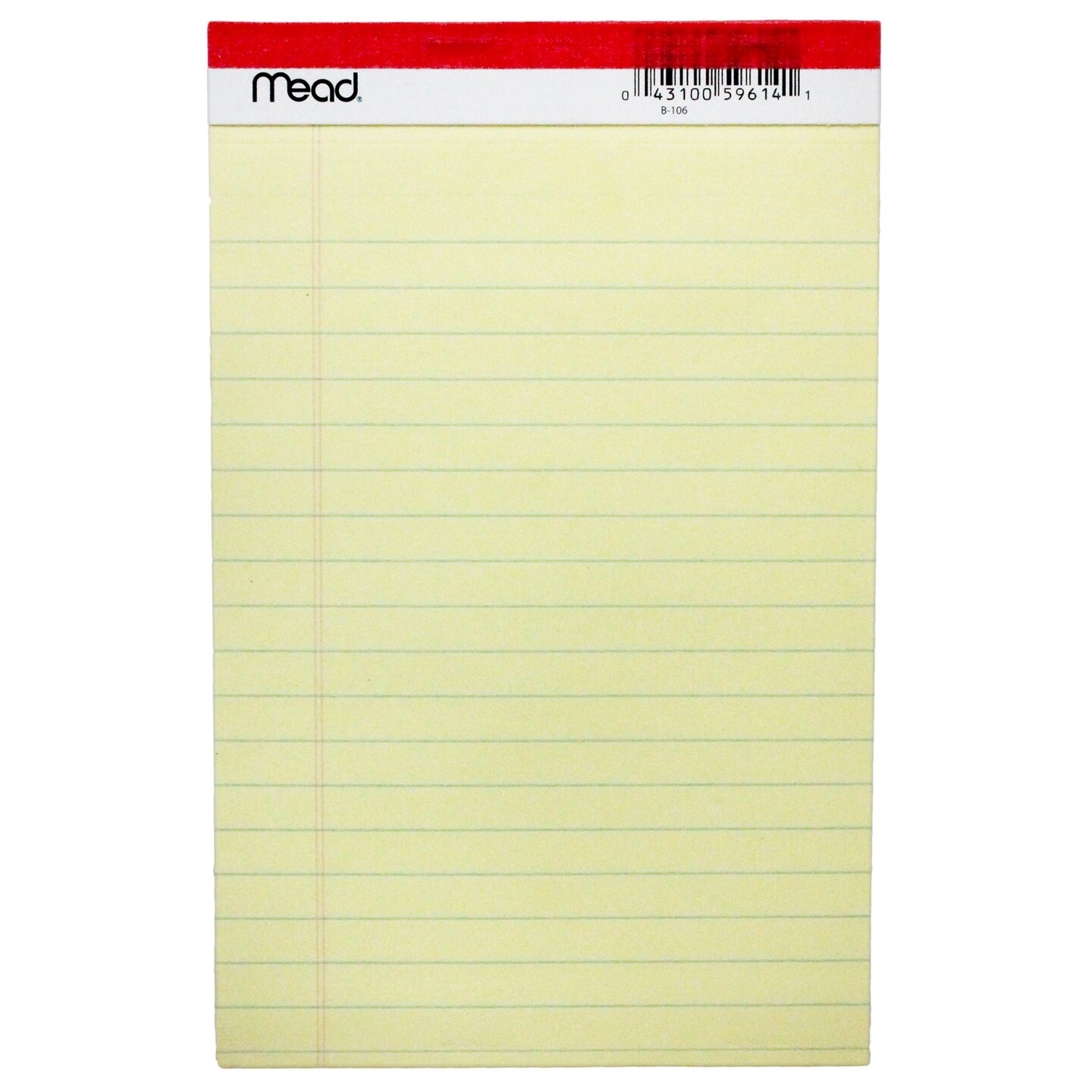 Junior Legal Pad, 5&#x22; x 8&#x22;, 50 Sheets