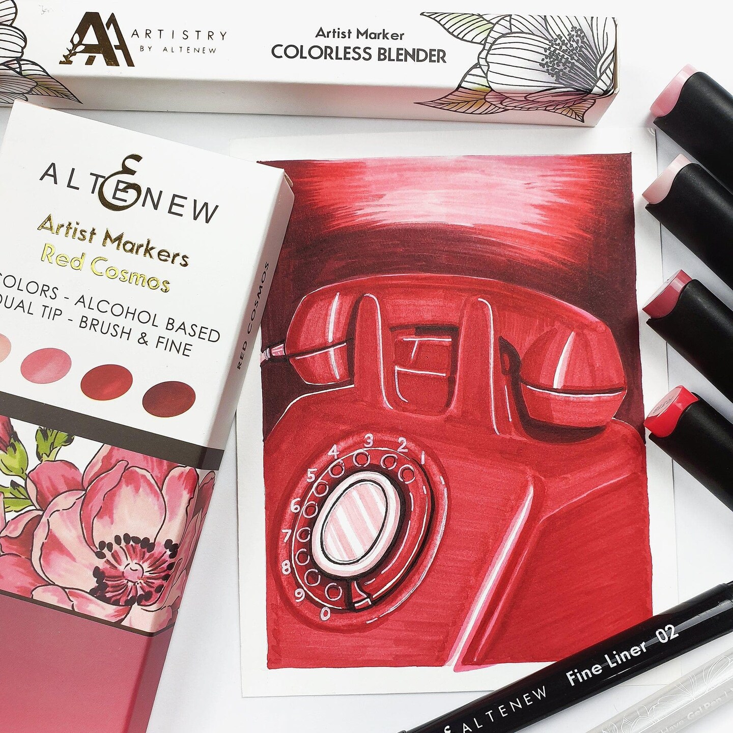Retired - Artist Alcohol Markers Colorless Blender