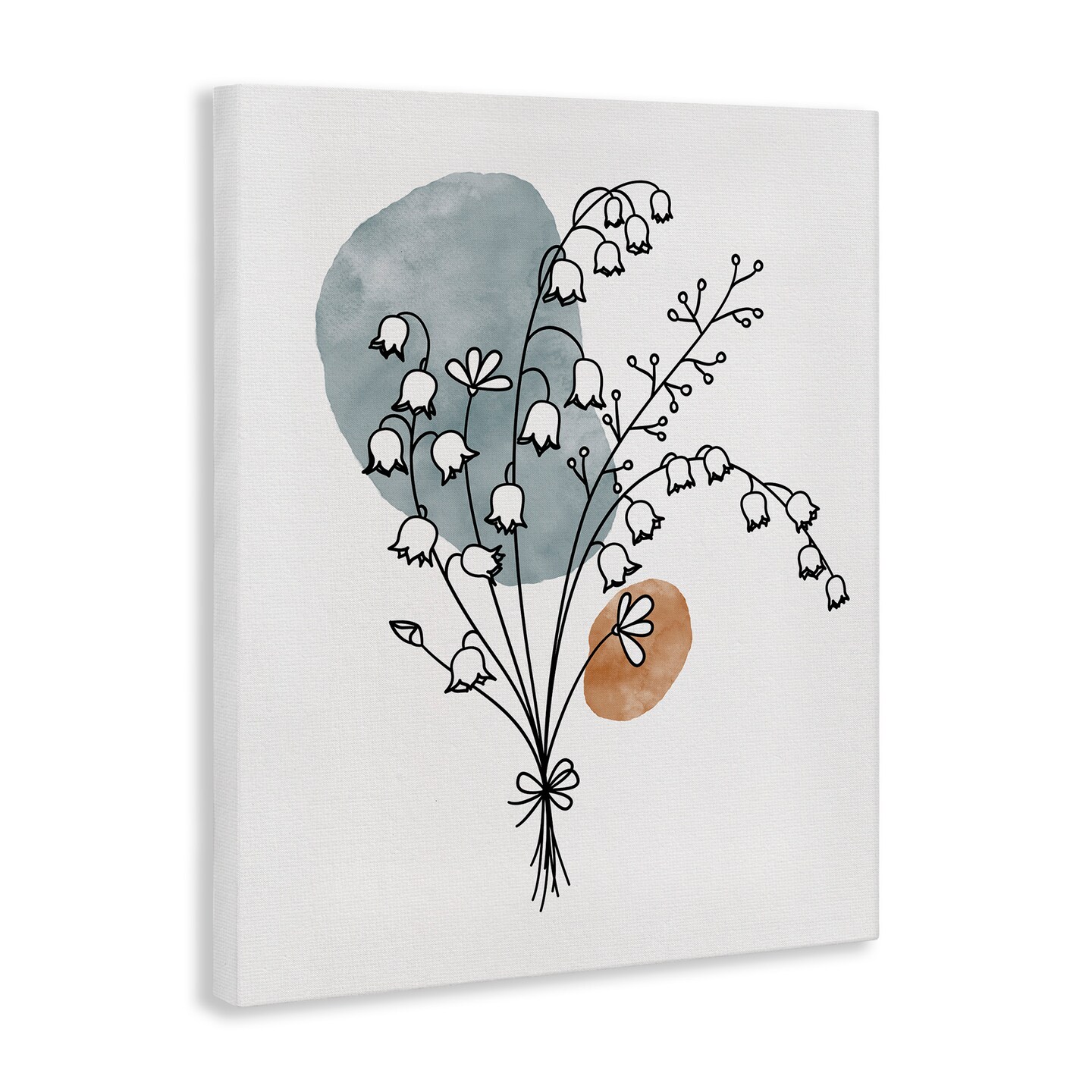 Stupell Industries Lily of the Valley Wildflower Canvas Wall Art