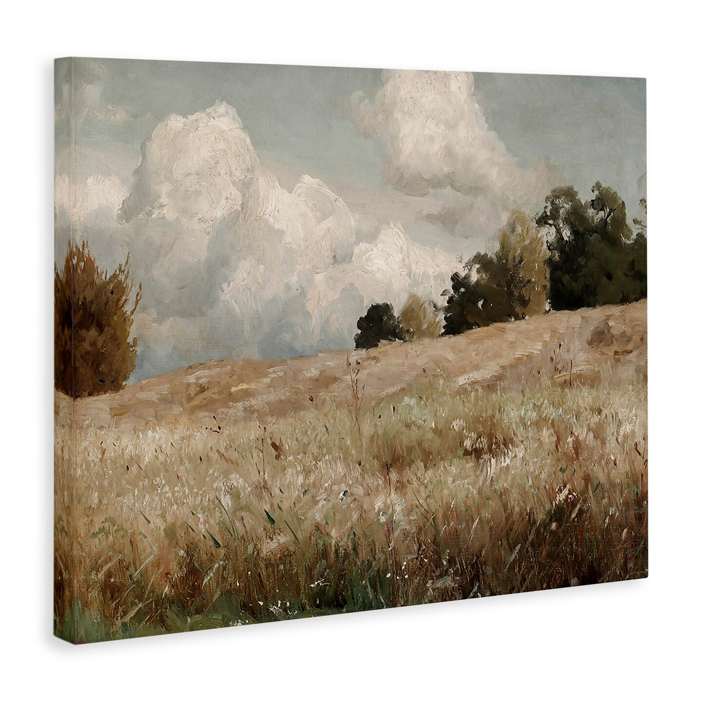 Stupell Industries Classic Nature Field Landscape Canvas Wall Art