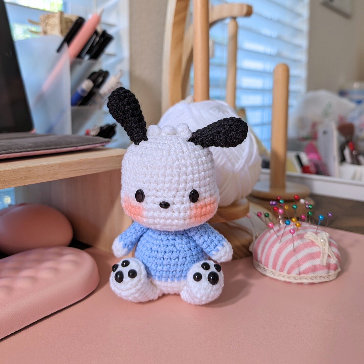 Pochaccoo Crochet Plushie, Animal Plushie, Amigurumi, Japanese Characters,  Cute Animal, Handmade Toy, Handmade Gift, Japanese Crochet, Anime |  MakerPlace by Michaels, image size:1080x1079
