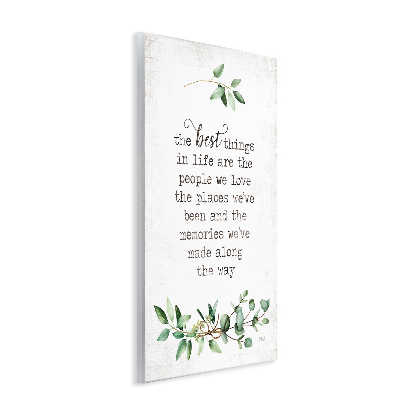 Stupell Industries Best Things In Life Sentiment Wall Plaque Art