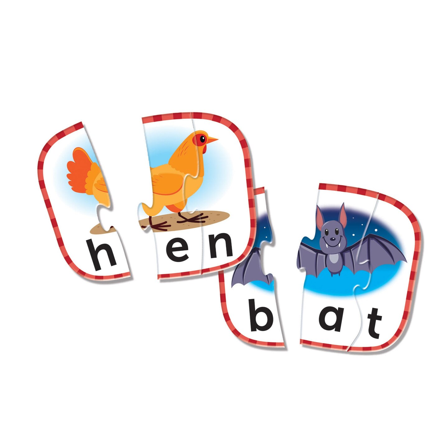 3-Letter Word Puzzle Cards