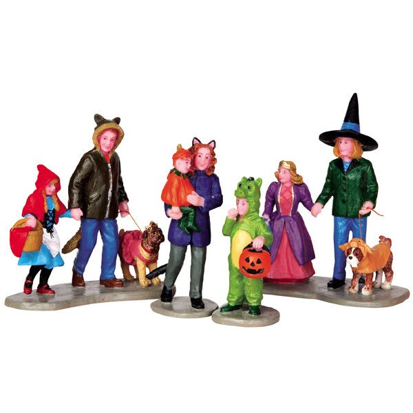 LEMAX Trick or Treating Fun, set of 4 #42217