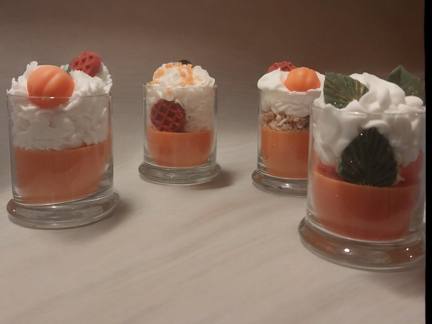 Autumn Handmade Candles, Artistic Design Non-Toxic, Fall Scent Housewarming Gift, Perfect for Fall Lovers product 2
