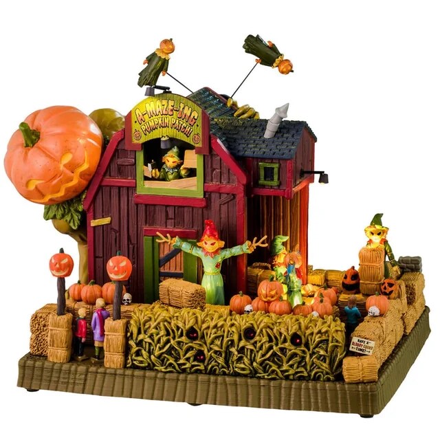 Lemax Spookytown A-Maze-Ing Pumpkin Patch