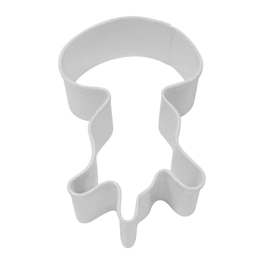 Jellyfish Cookie Cutter (White, 3.5&#x22;)