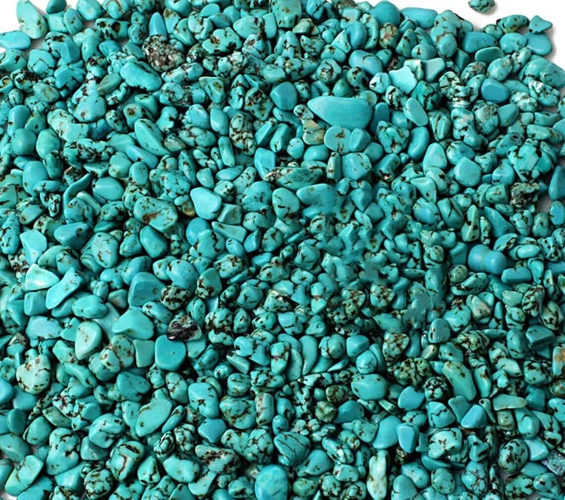 Kitcheniva Turquoise Tumbled Gemstone Mini Chips