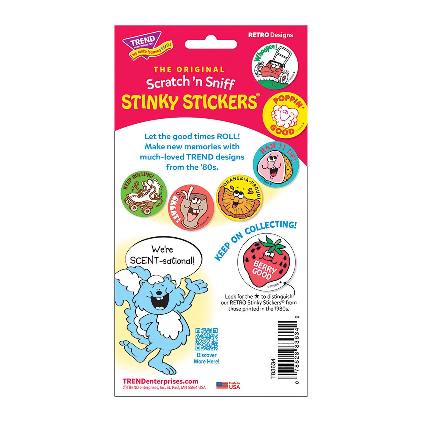 Stinky Stickers Oops Hot Cocoa Scen