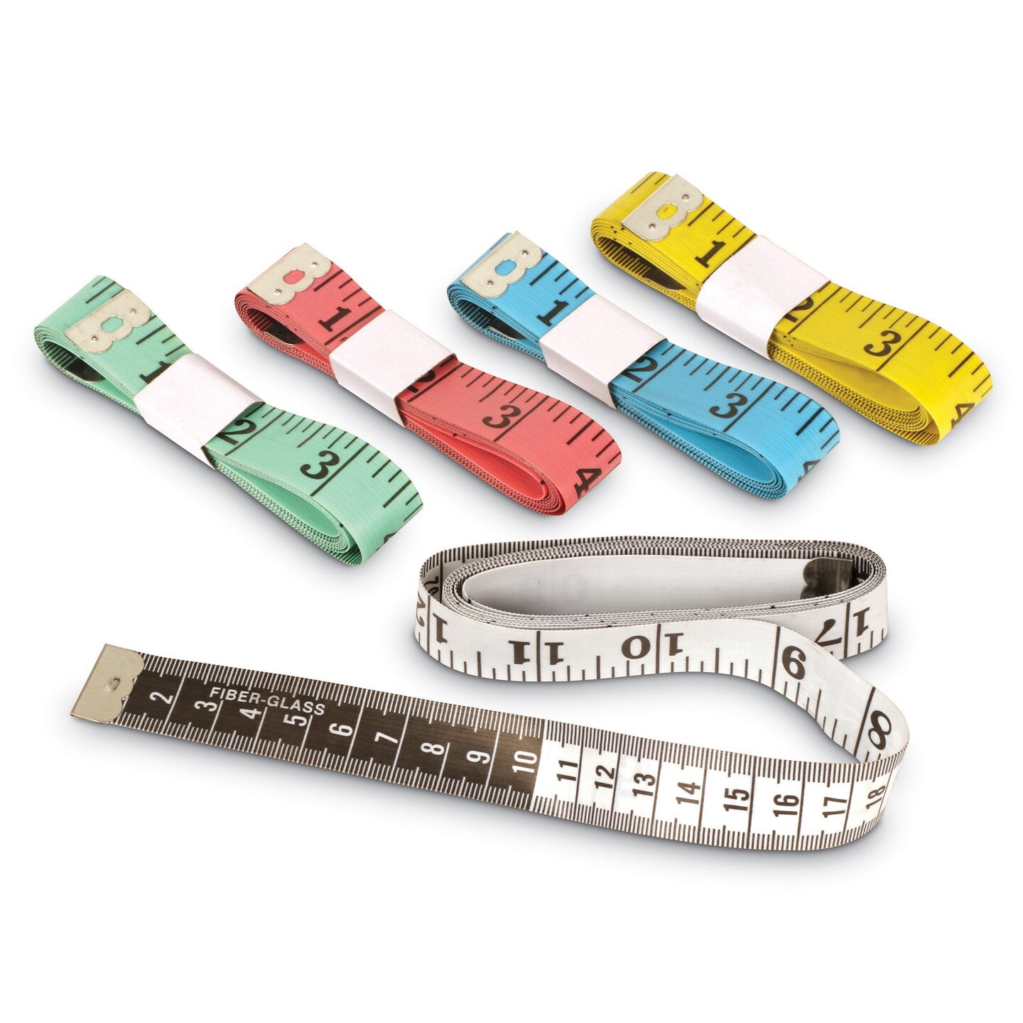 English/Metric Tape Measures, Pack of 10