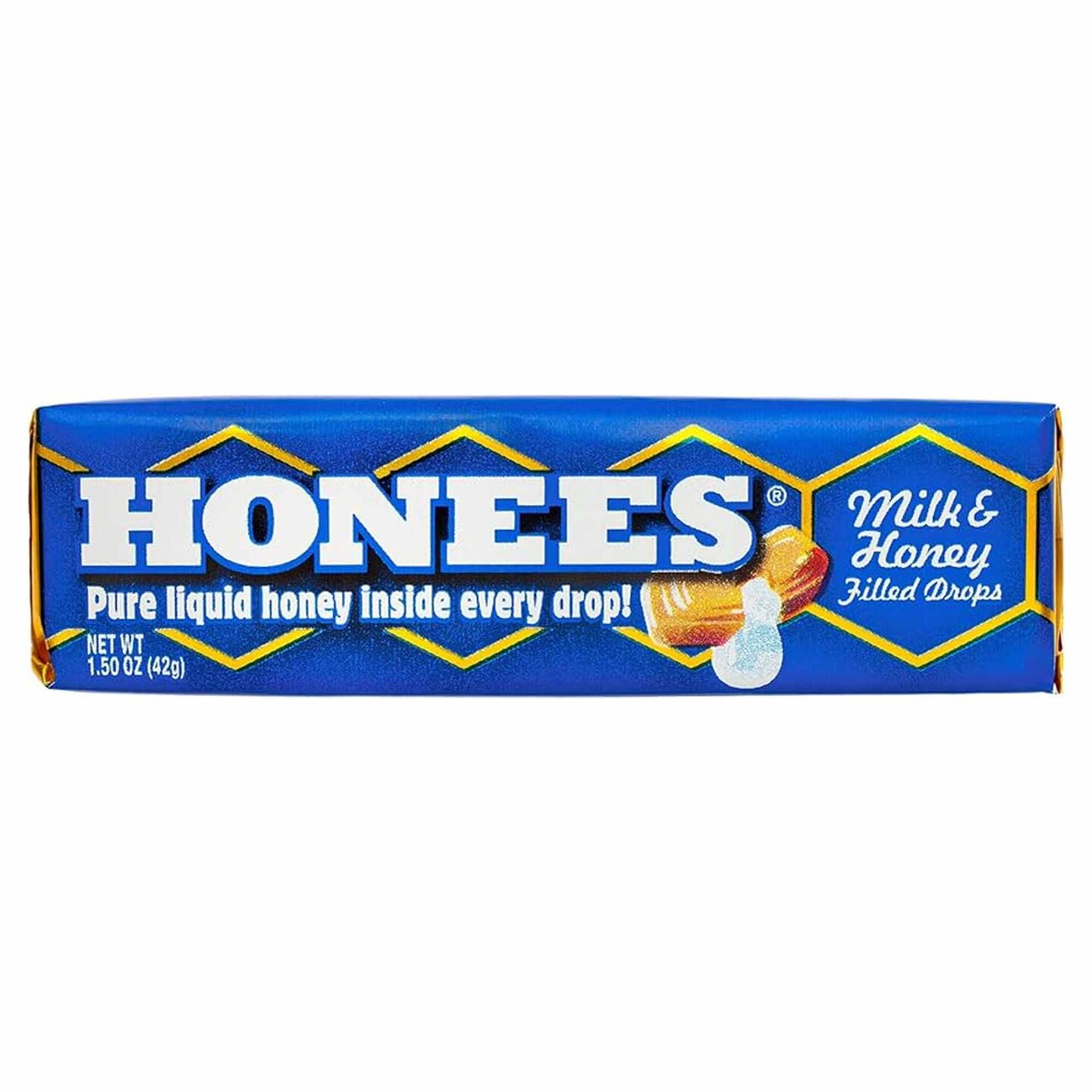 Honees Drops Milk Honey 24ct