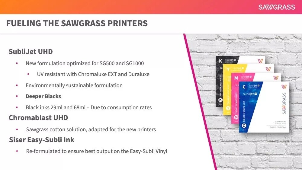 Sawgrass SubliJet-HD Ink SG500 &#x26; SG1000 - Magenta (M) 31 ML 619103