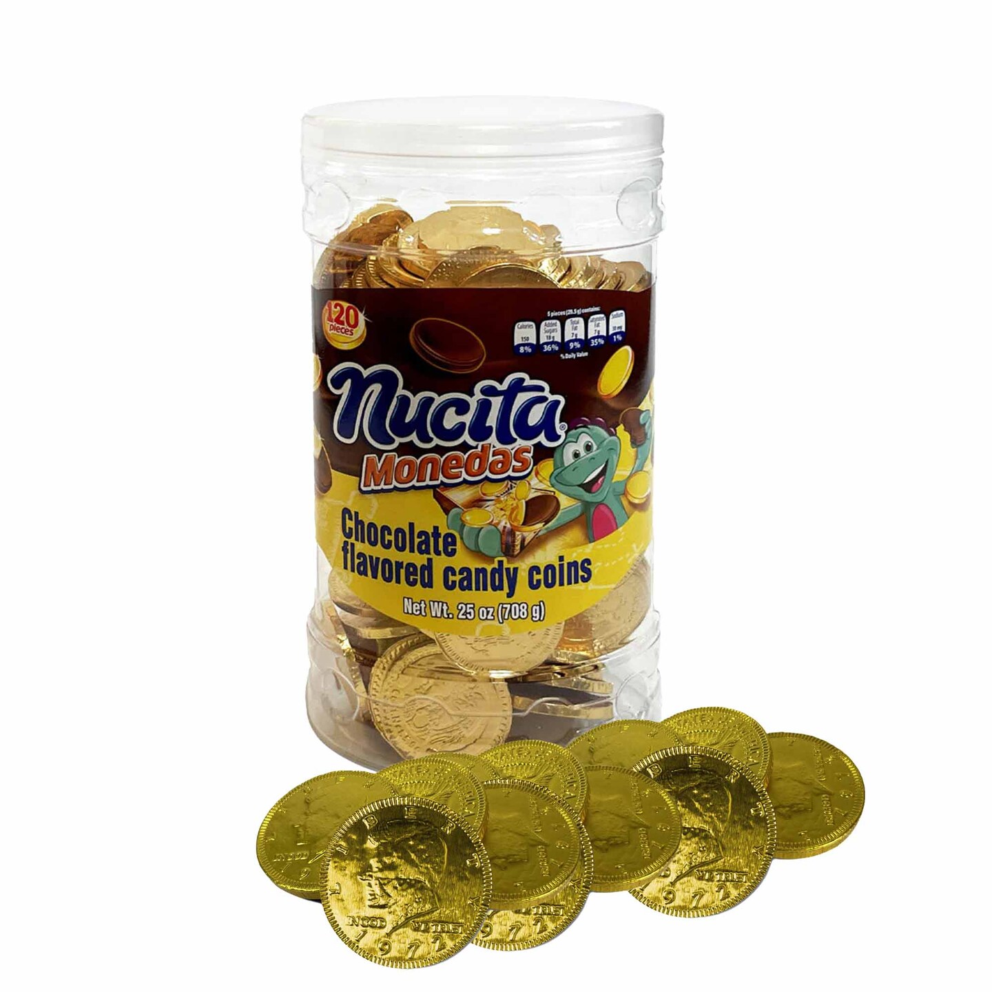 Nutresa Monedas Gold Jar 120Ct