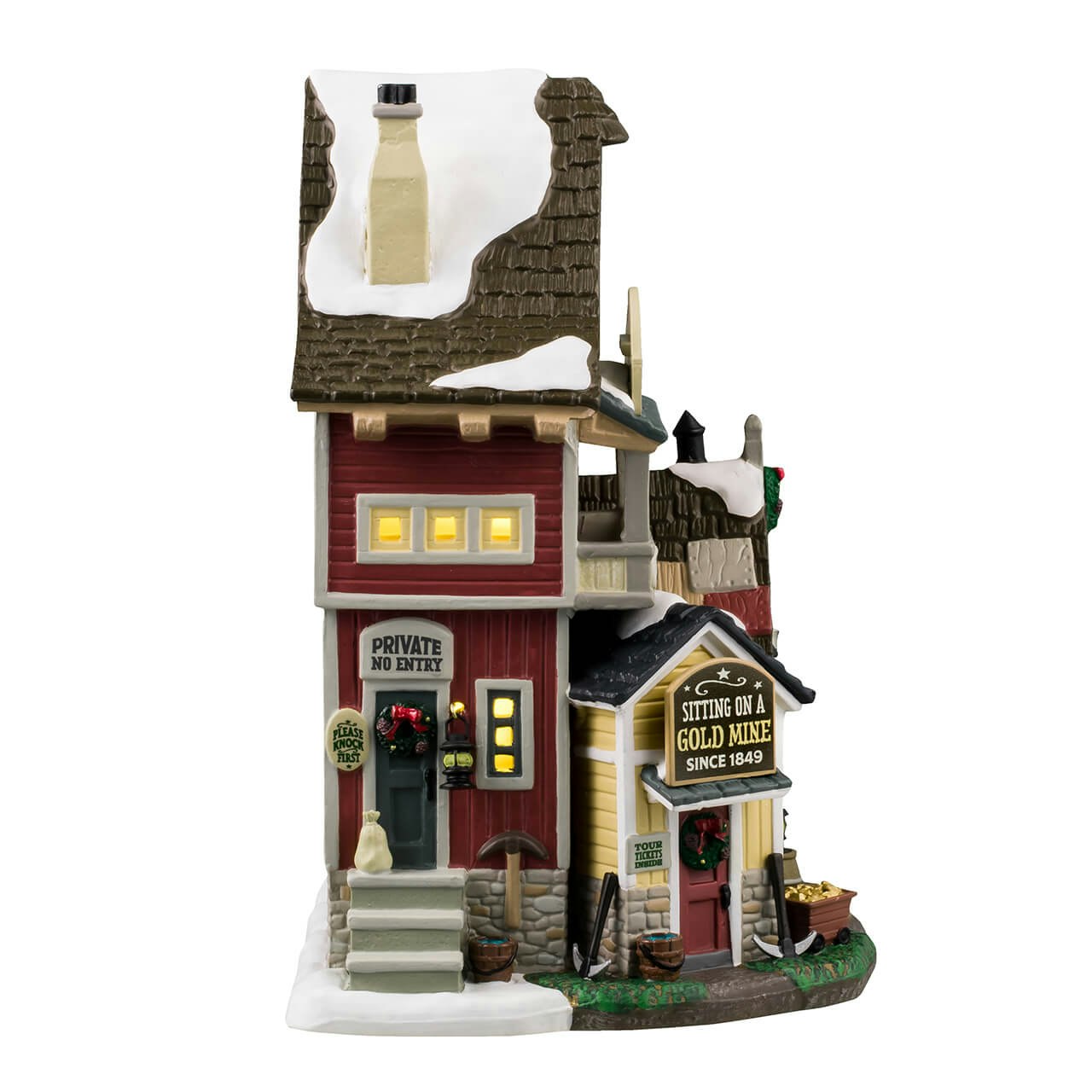 Lemax&#xA9; Vail Village&#x2122;: Lazy Gorge Gems &#x26; Gold Mine