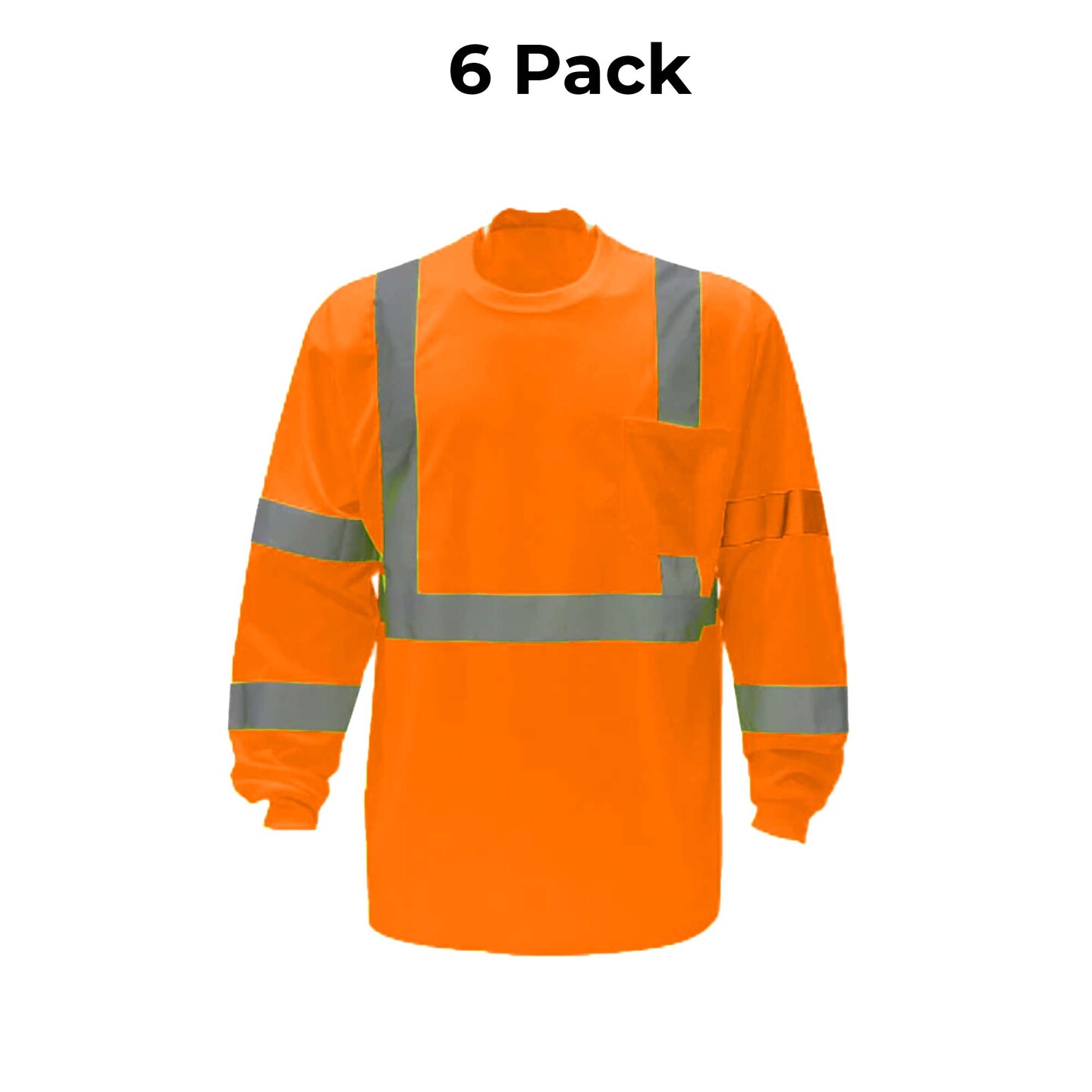 High Visibility Long Sleeve Safety T-shirt
