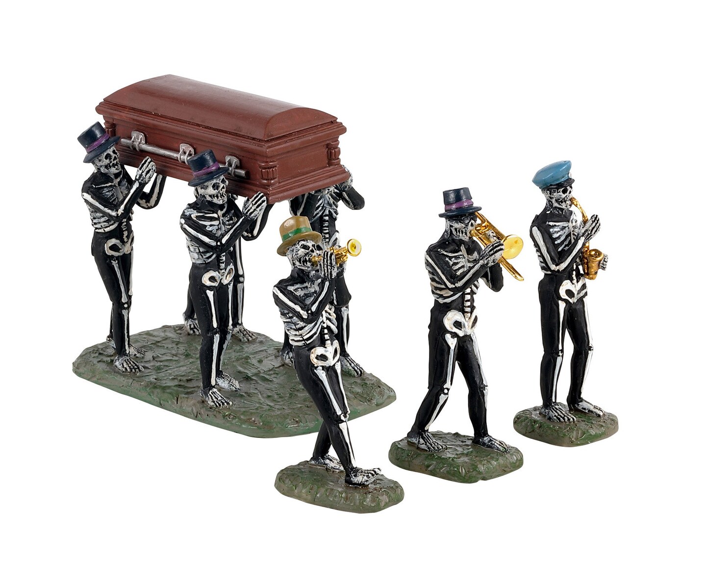 LEMAX Jazz Funeral, set of 4 #13554