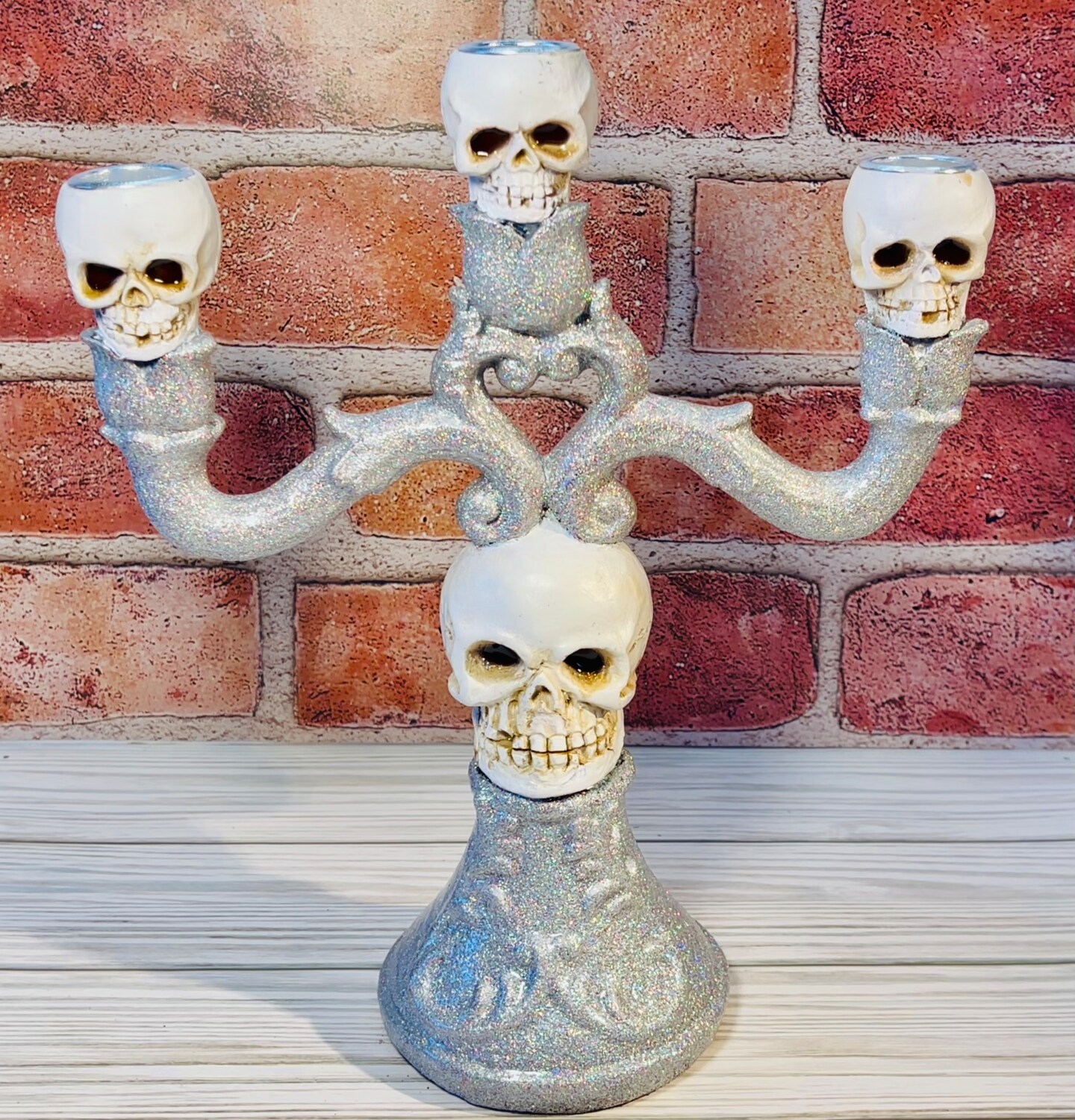 3 Tier Skull Candle Holder | MakerPlace by Michaels