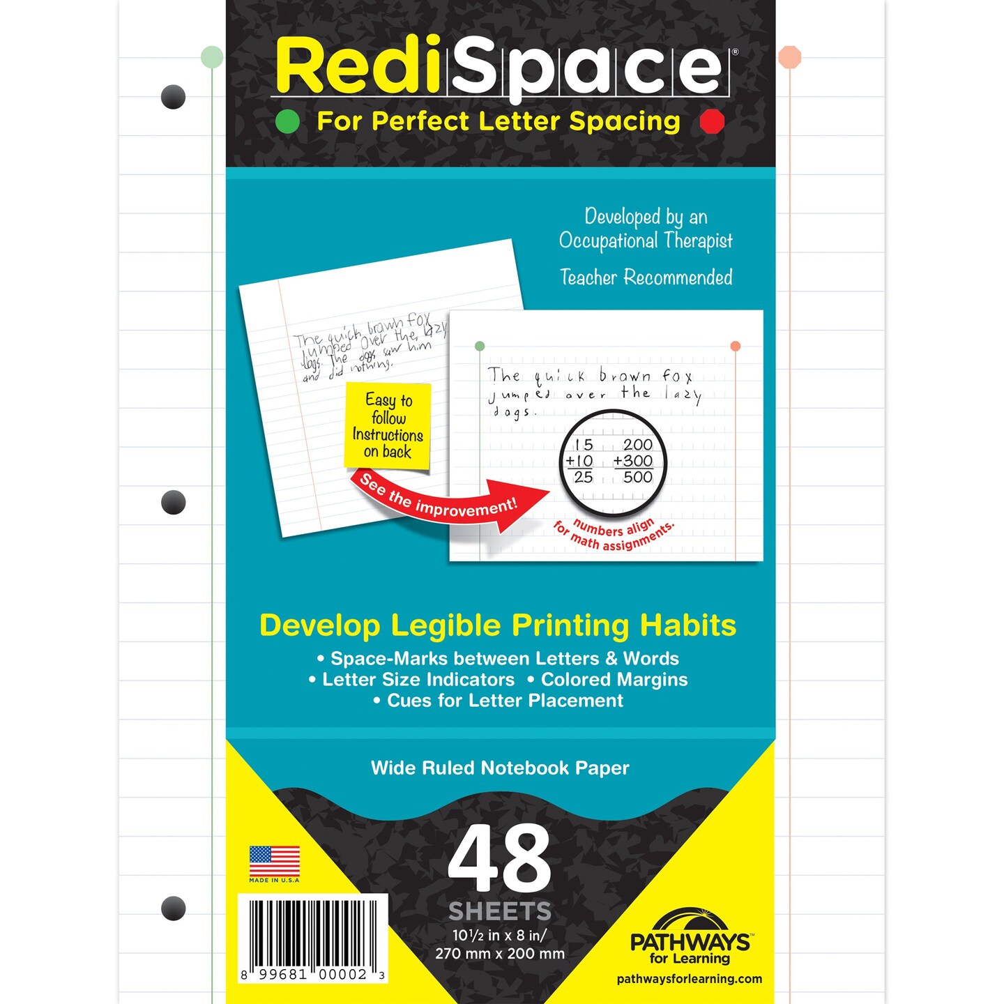 RediSpace&#xAE; Notebook Filler Paper