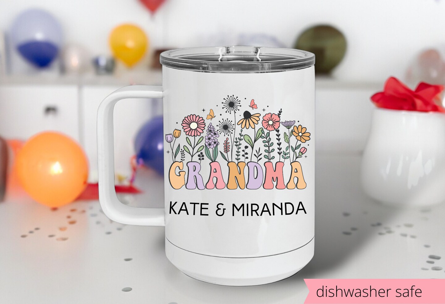 Personalized Coffee Mug for Grandma, Grandparent Gift, Mothers Day,  Christmas Gift Idea, Grandma, Personalized Cup, Insulated Coffee Cup |  MakerPlace by Michaels