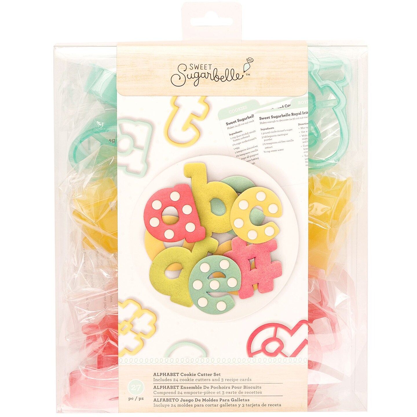 Sweet Sugarbelle Cookie Cutter Set 27/Pkg-Alphabet 341968 by American Crafts