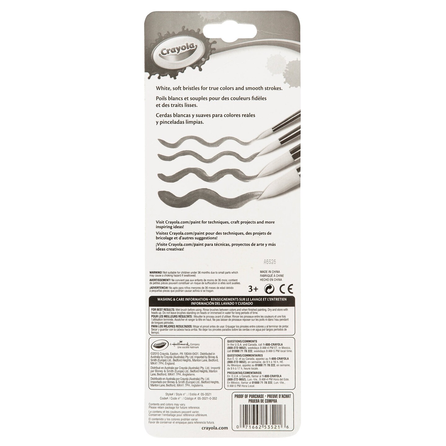 Round Brush Set, 4 Count