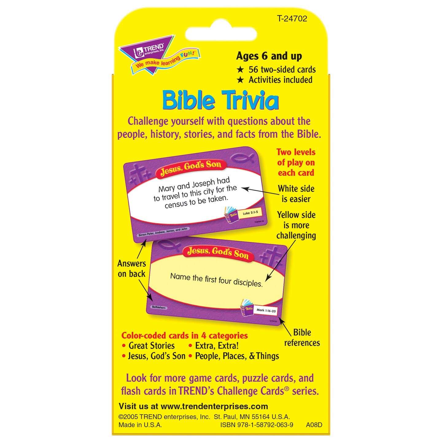 Bible Trivia Challenge Cards&#xAE;
