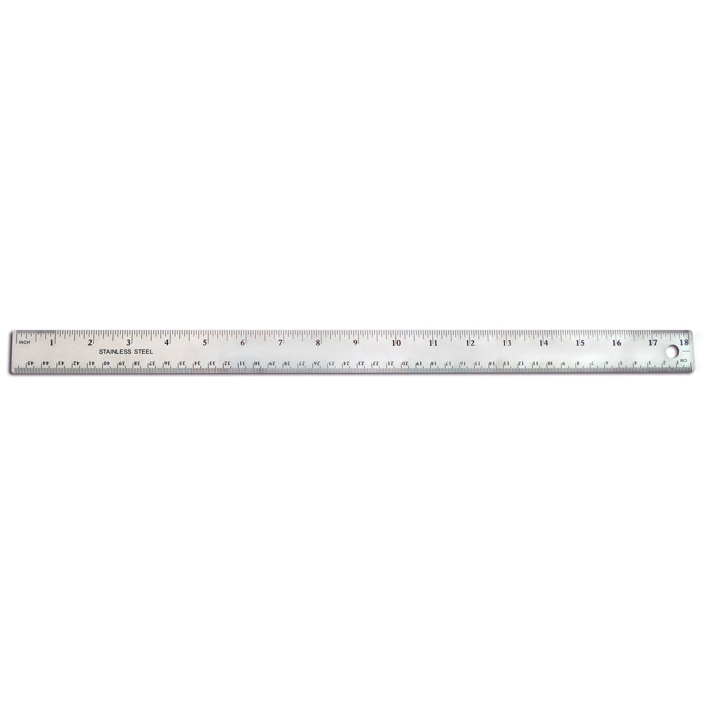 Stainless Steel Ruler, 18&#x22;
