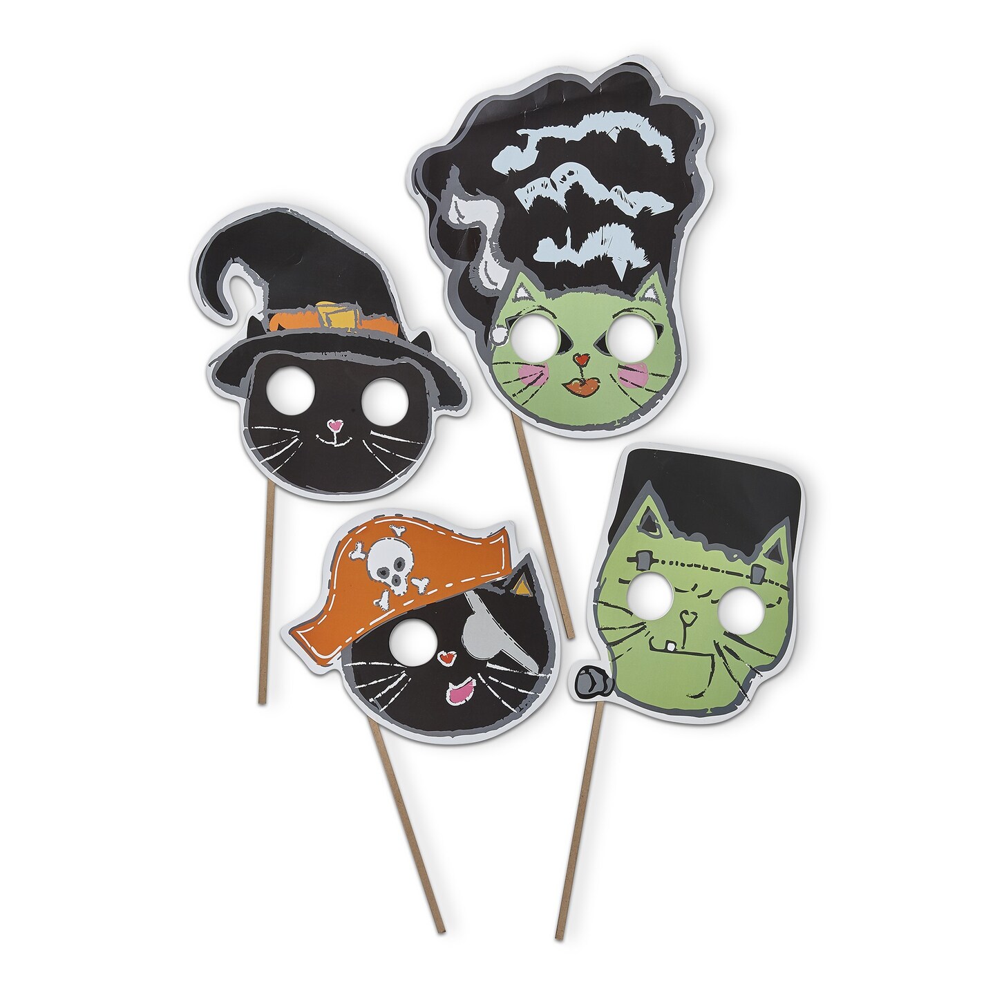 Halloween Masks Set Of 4