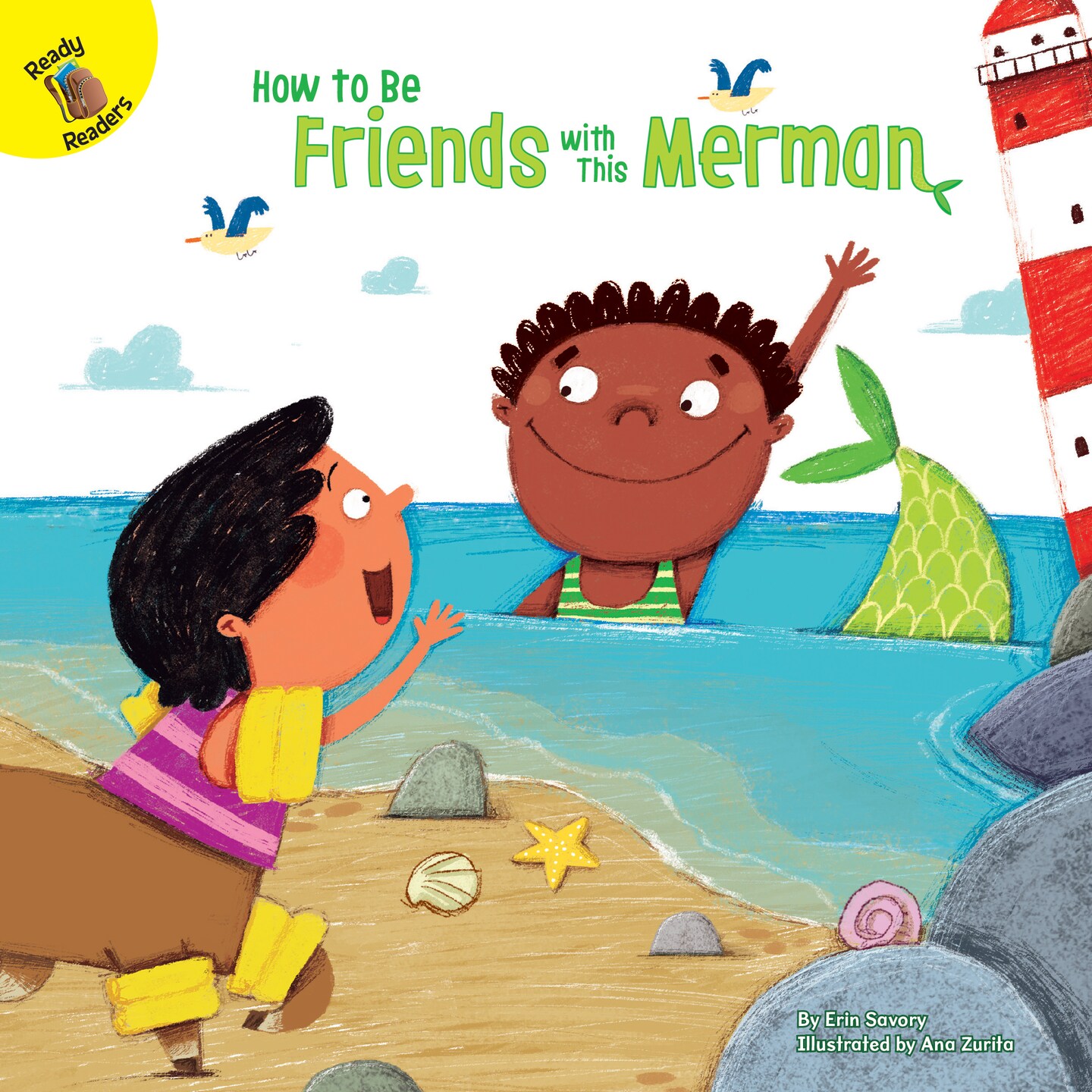 Rourke Educational Media How to Be Friends with This Merman&#x2014;Children&#x27;s Book About Making and Supporting New Friends, PreK-Grade 2 Leveled Readers (24 pgs) Reader