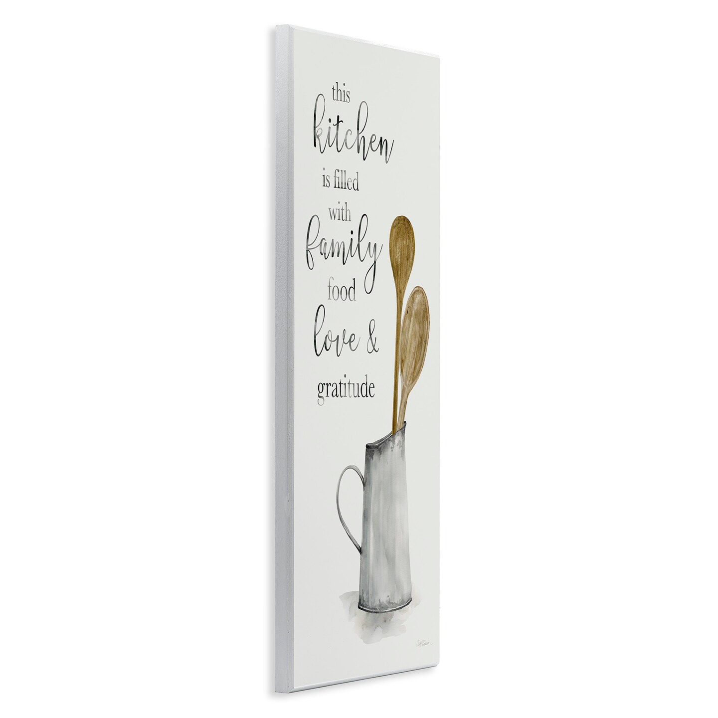 Stupell Industries This Kitchen Family Phrase Wall Plaque Art