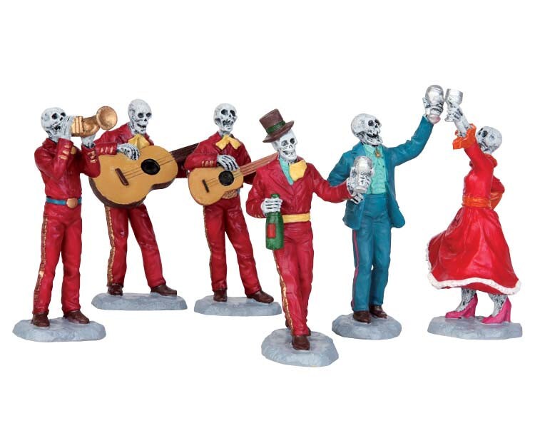 LEMAX Fiesta De Los Muertos, set of 6 #52309