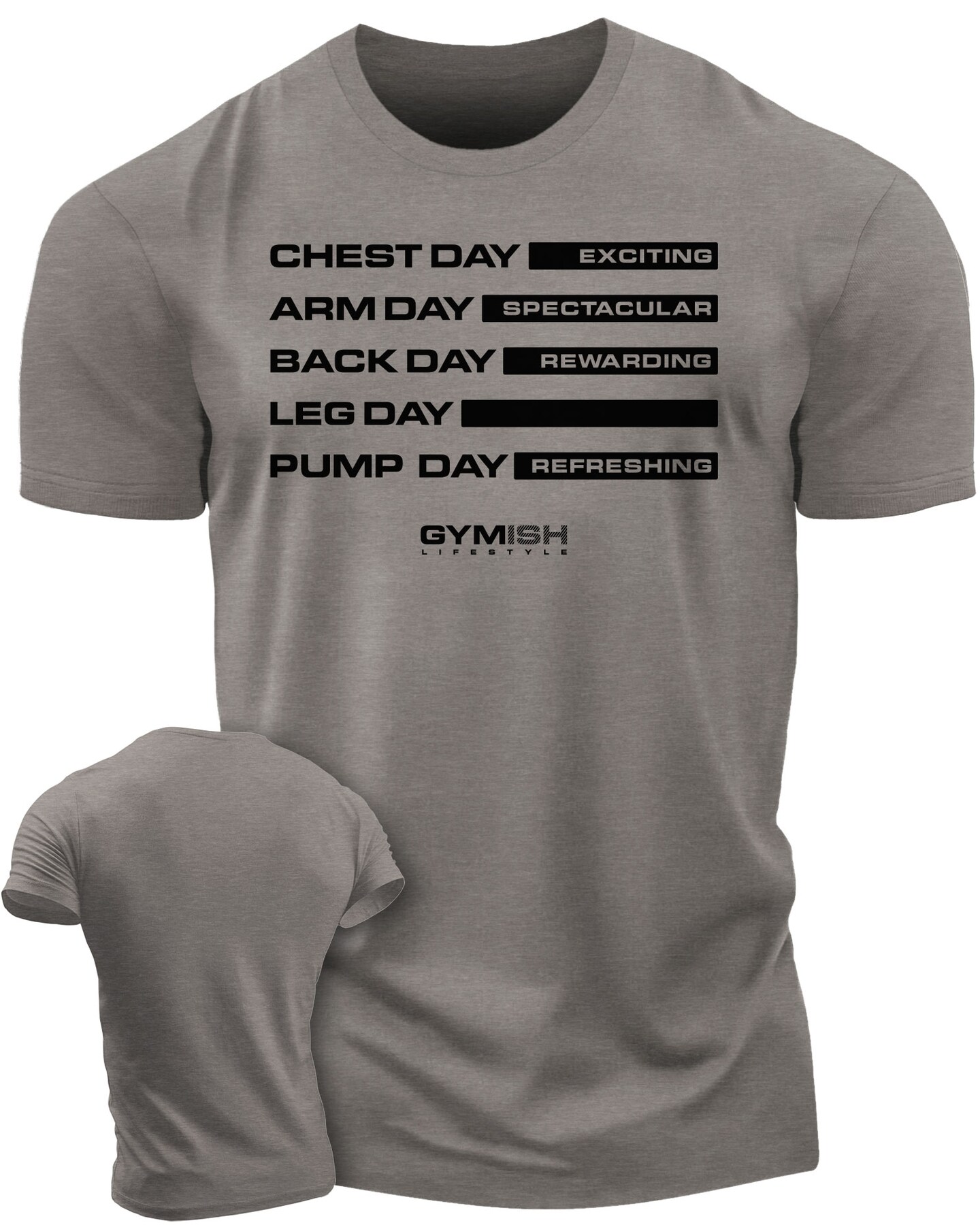 054. Gym Days Leg Day Funny Motivational Workout Gym T-Shirt for Men - image38