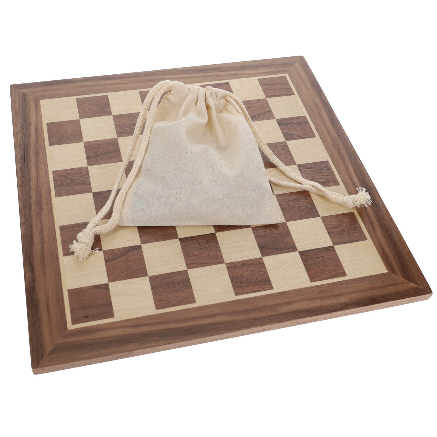 WE Games Old School Brown and Natural Wooden Checkers Set -11.75 in.