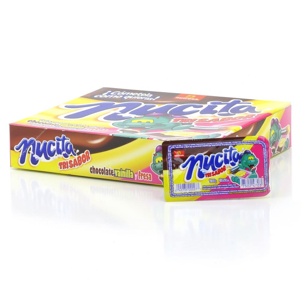 Nutresa Nucita 3 Sabor Box 8.5oz 16ct