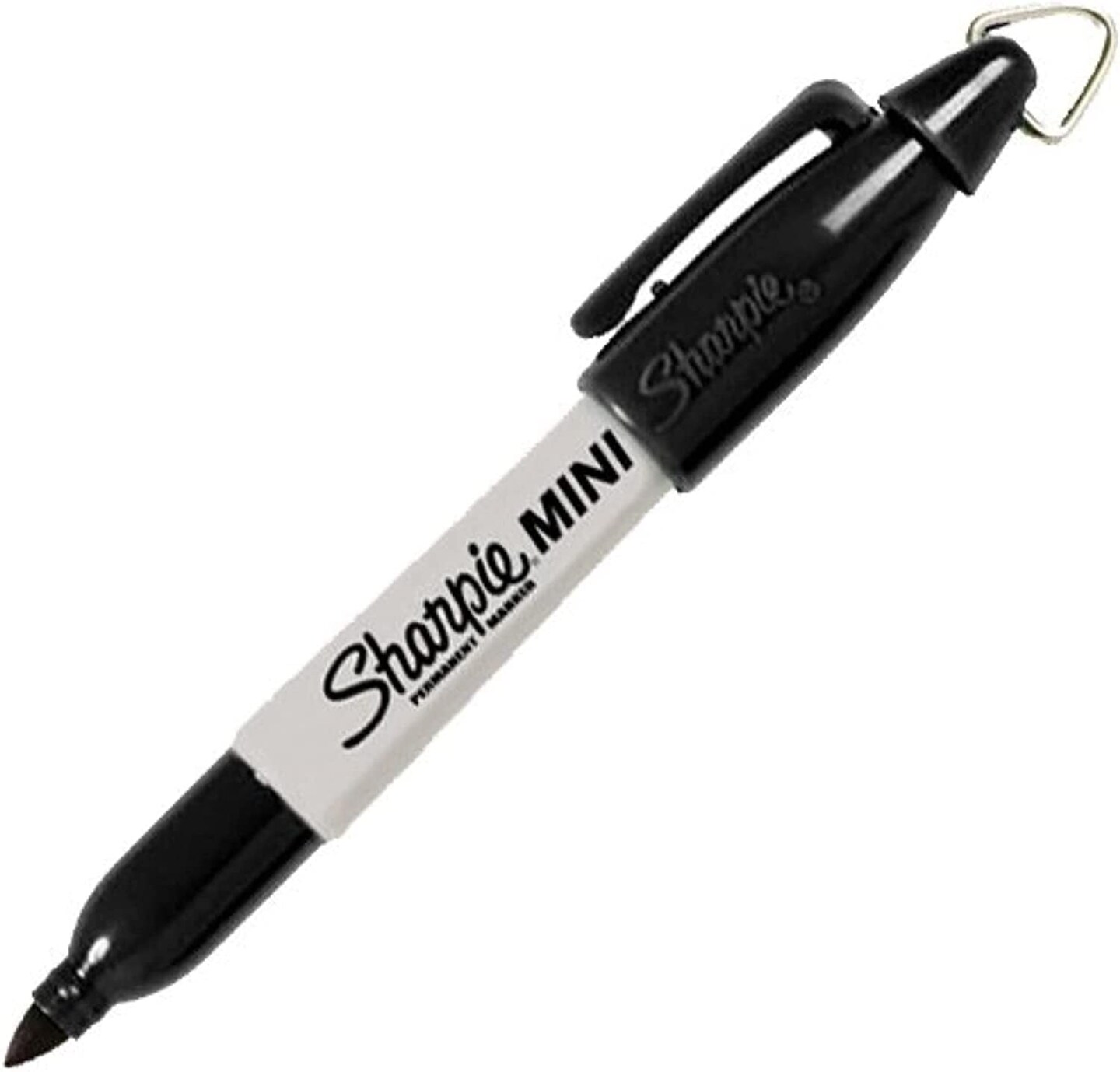 Mini Permanent Markers, Fine Point, 4-Count (4 Markers, Black)