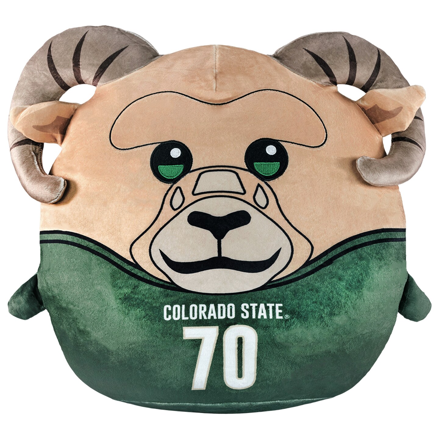 Sleep Squad Colorado State Rams Cam the Ram 12&#x22; Mascot Kiri Cloud Plushie