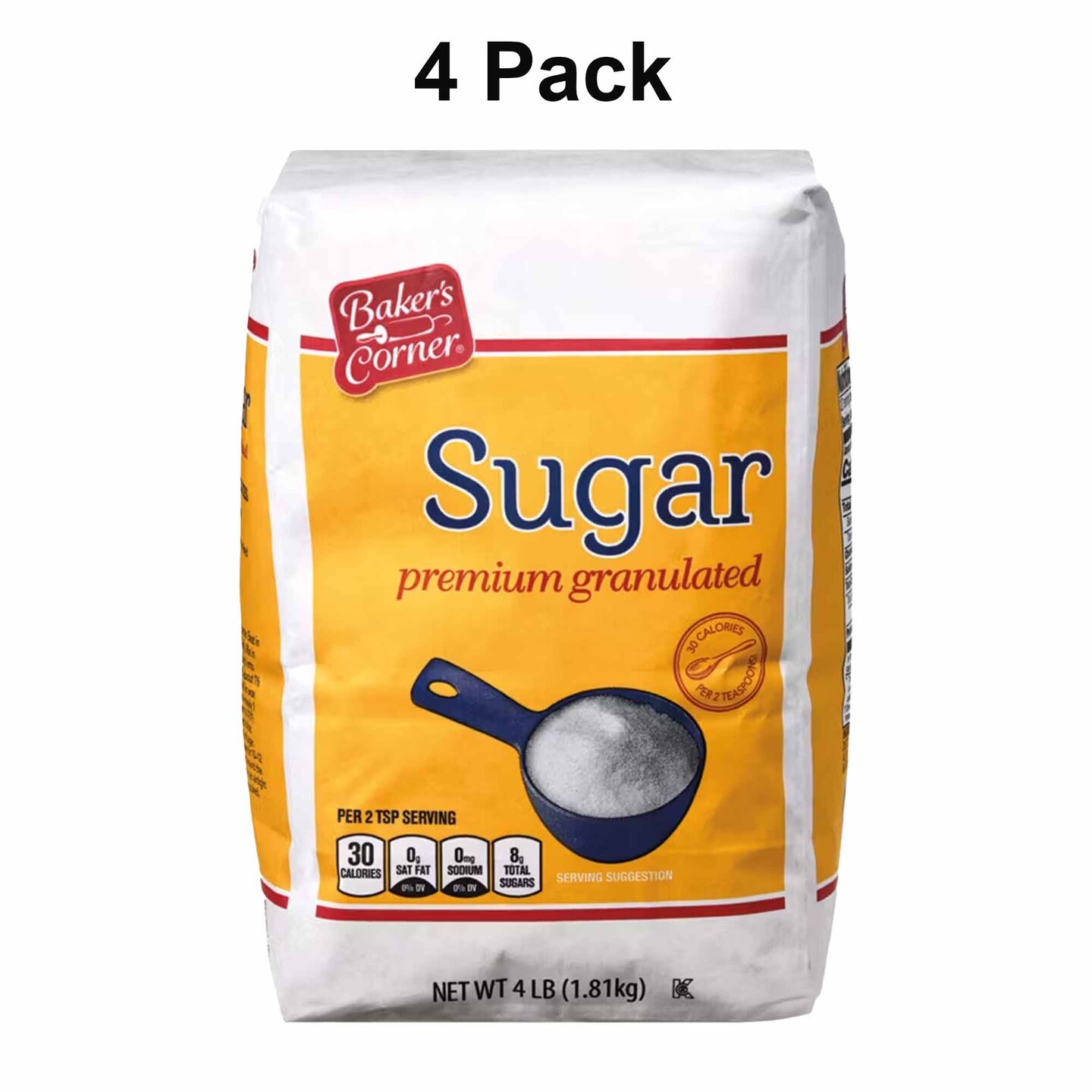 Granulated Sugar 4 lb