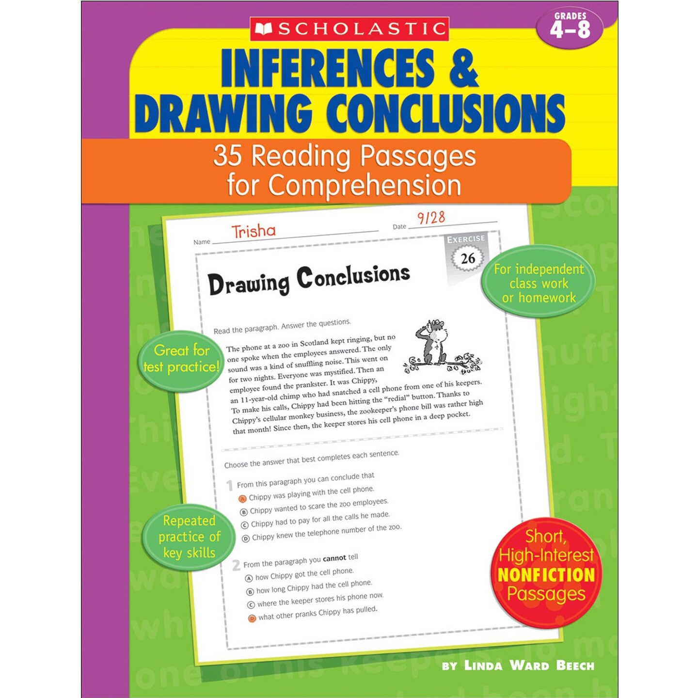 35 Reading Passages for Comprehension: Inferences &#x26; Drawing Conclusions