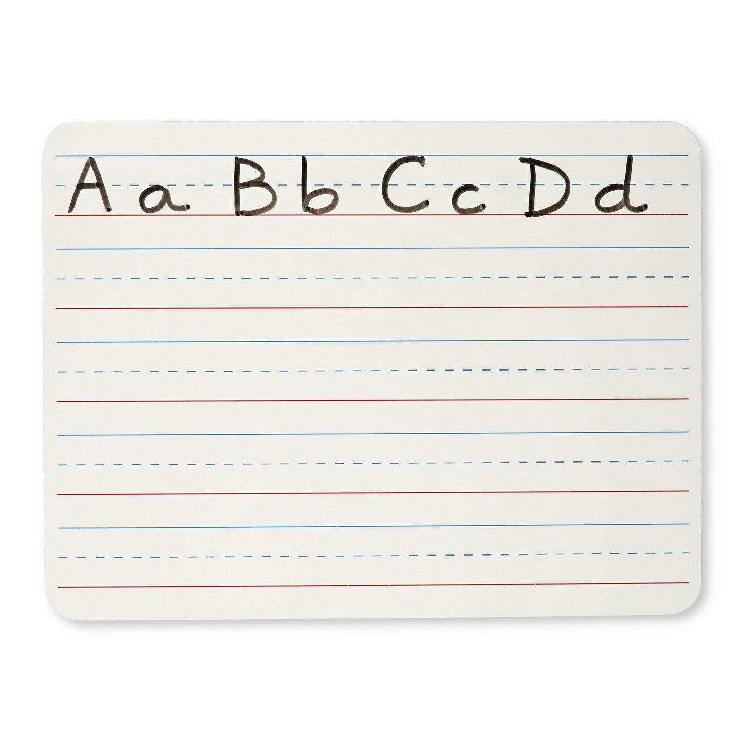 Dry Erase Board, One Sided, Lined, 9&#x22; x 12&#x22;