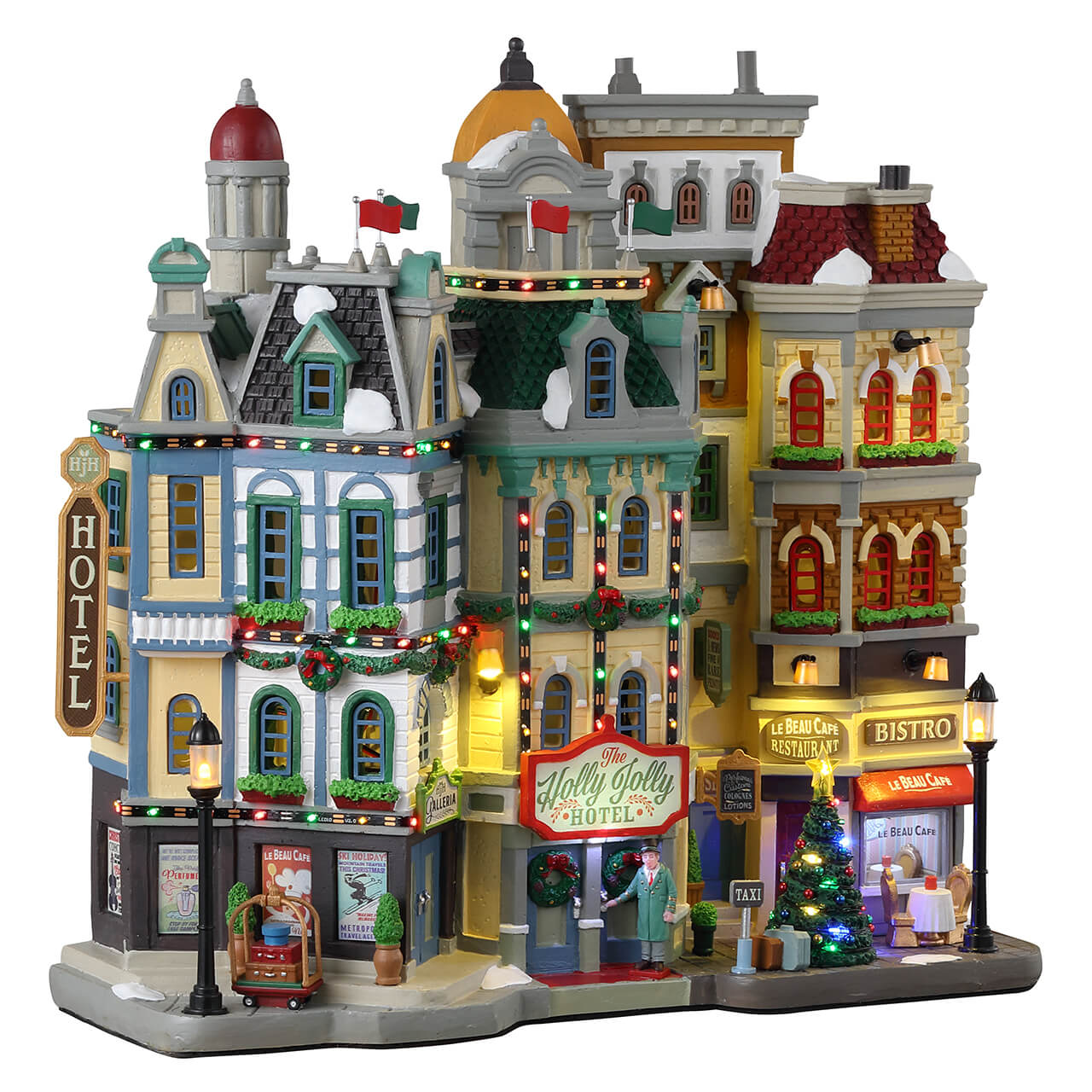 Lemax Caddington Village: The Holly Jolly Hotel | Michaels
