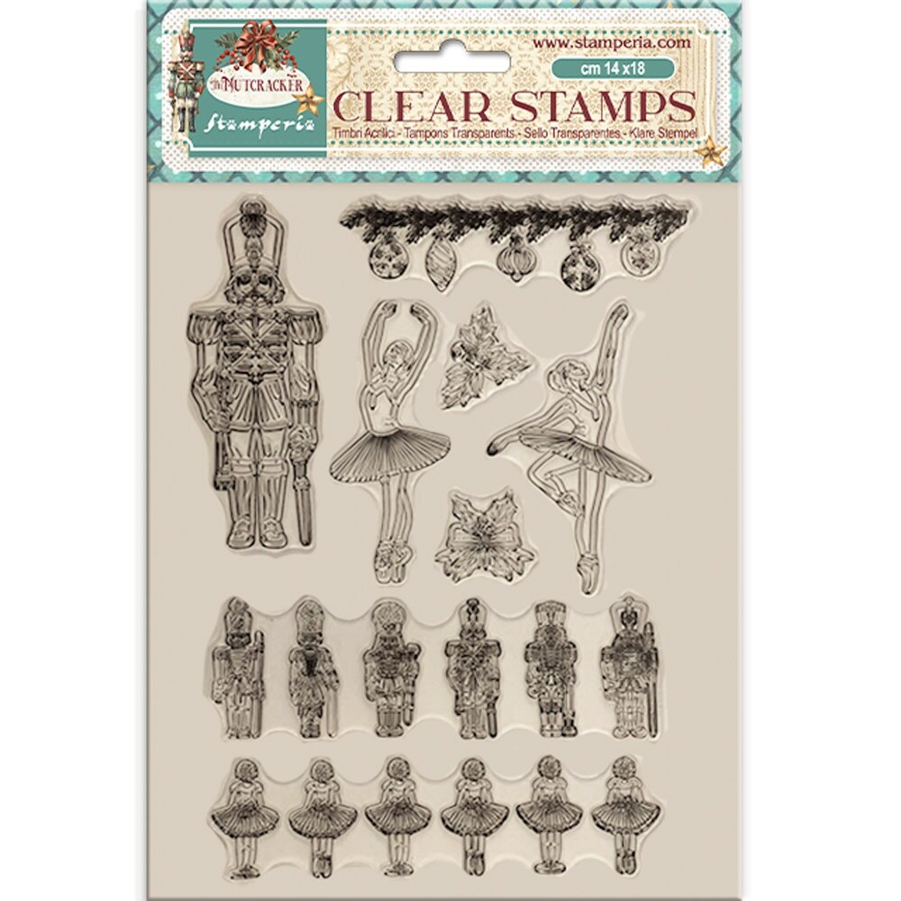 Stamperia Clear Stamps-The Nutcracker Ballet And Soldiers