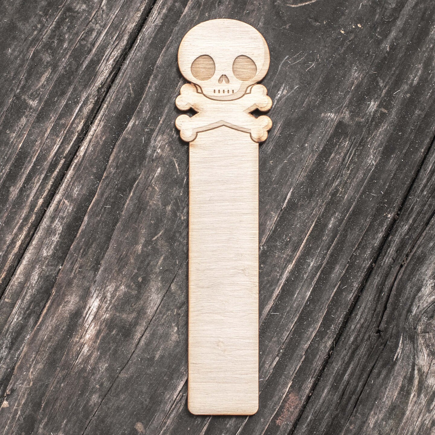 Bookmark - Cute Skull and Crossbones