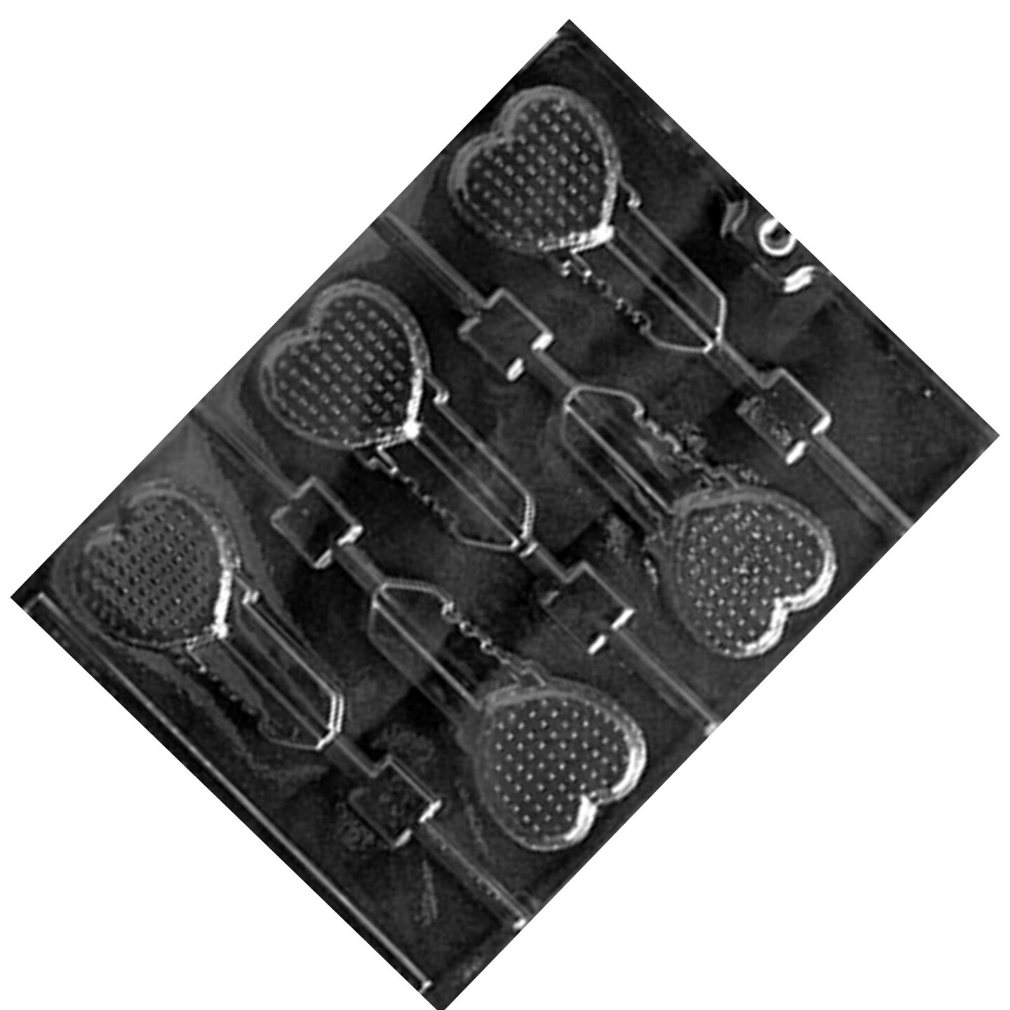 Key Heart Lolly Chocolate Mold