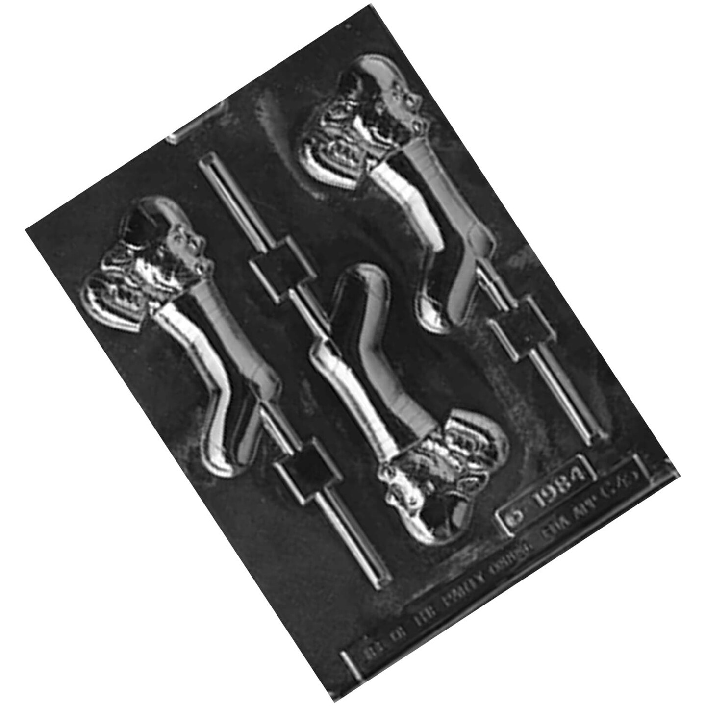 Mouse In Stocking Lolly Chocolate Mold for Holiday Treats