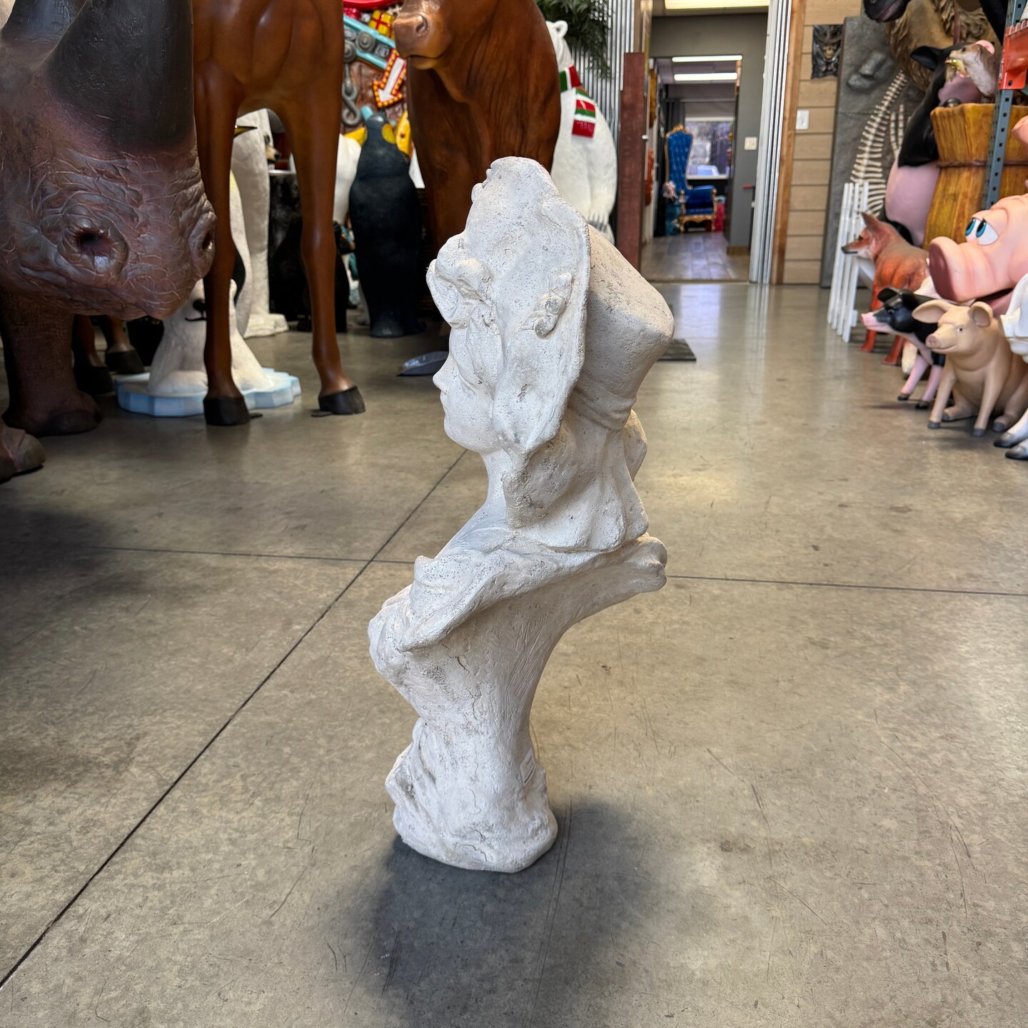 Suzanne Stone Bust Life Size Statue