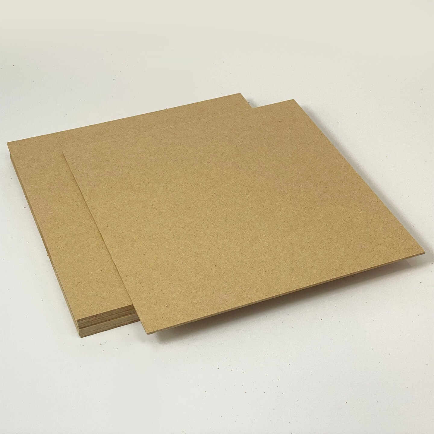 3mm or 6mm MDF (Medium Density Fibreboard), 12x12, 12x19, 16x24, Unfinished | for Laser Engraving, CNC, Wood Burning, Router, Scroll Saw.