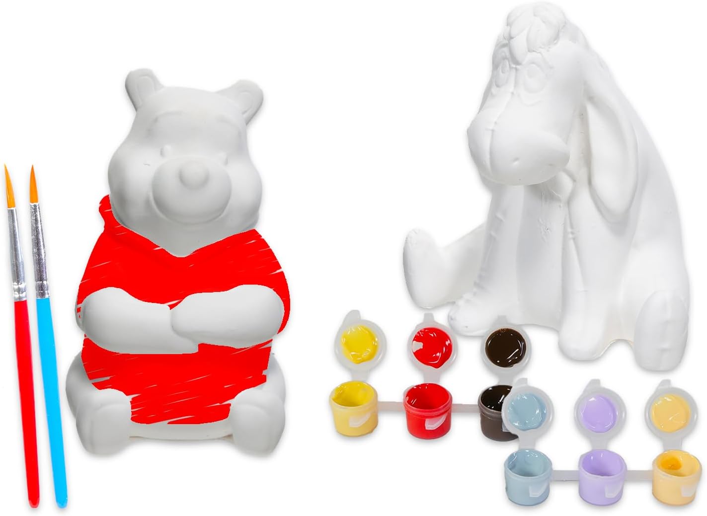 Winnie The Pooh Paint Your Own Figurines Set for Kids