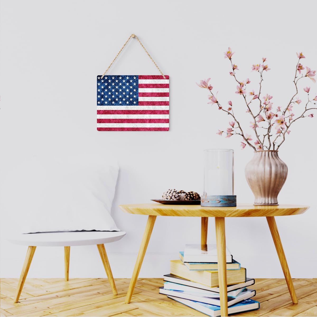 Patriotic American Flag Wall Decor